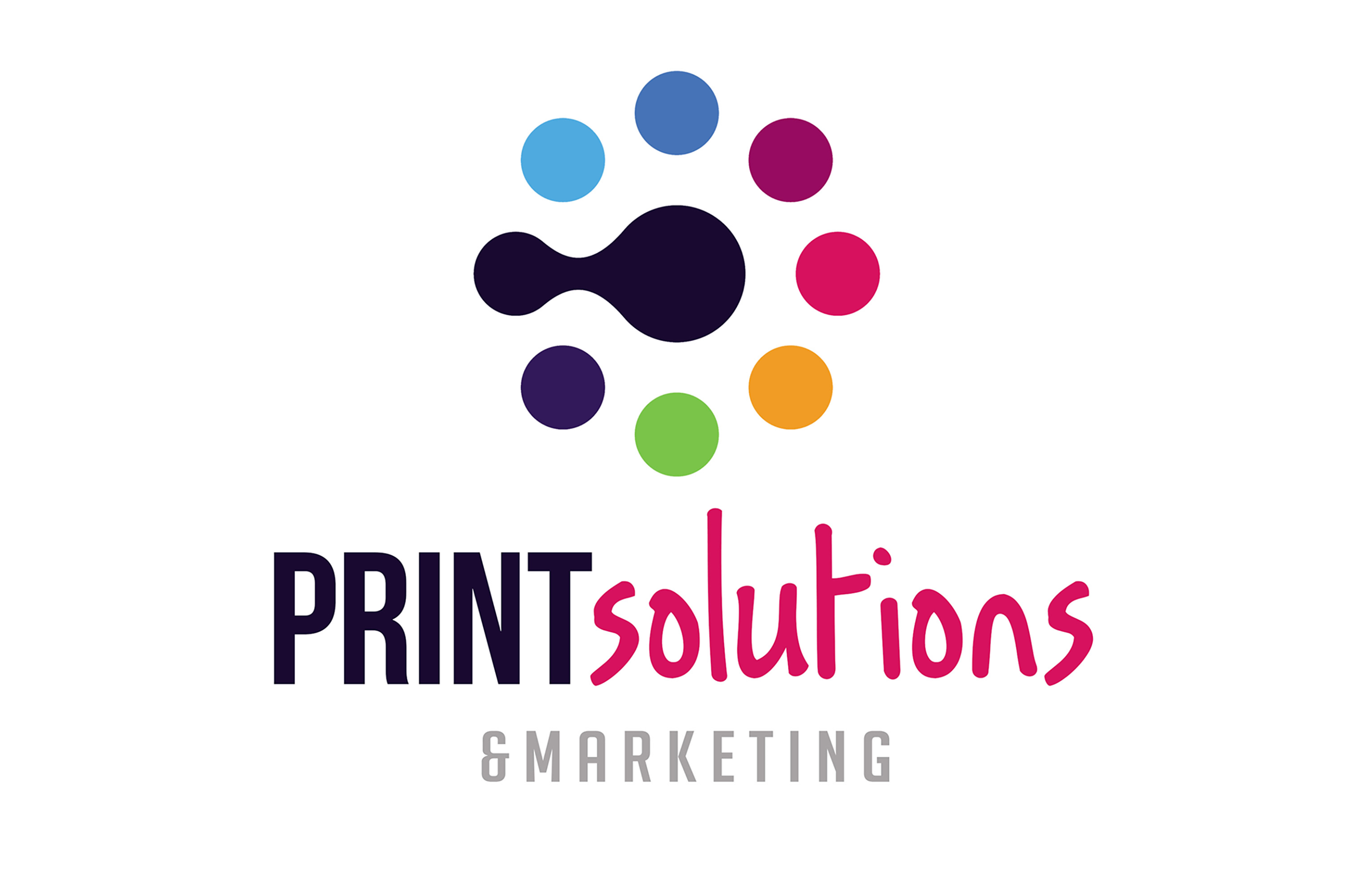 Logotipo de Print Solutions y Marketing
